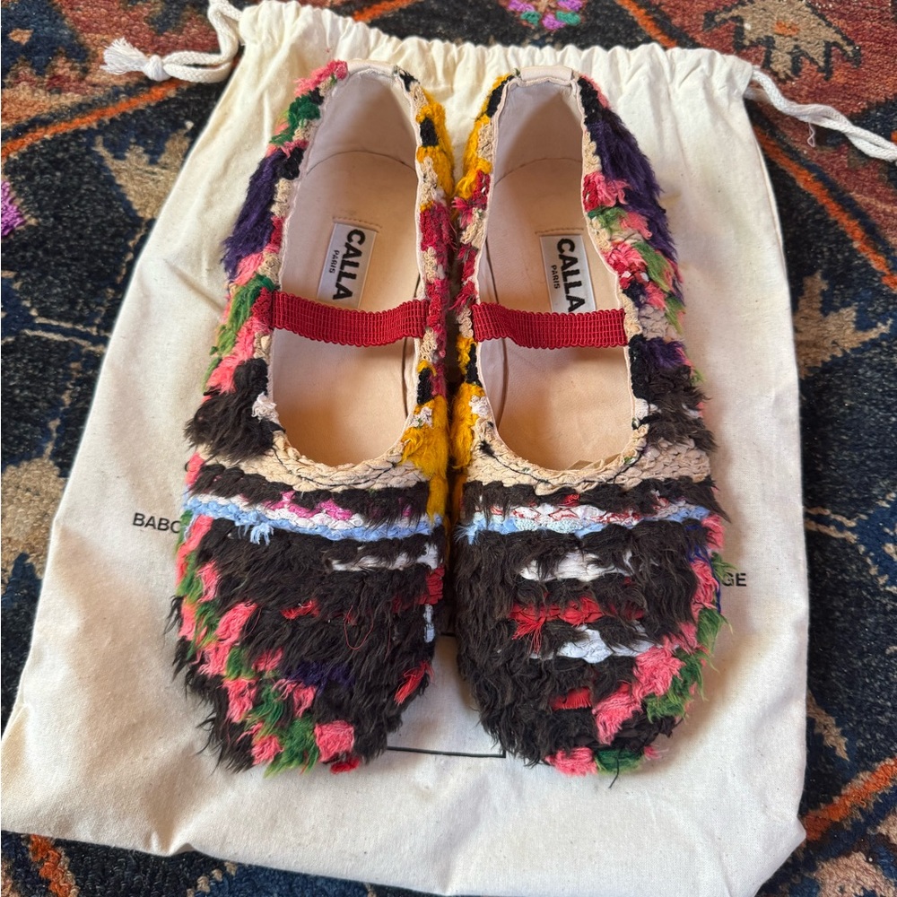 CALLA Paris Bali Babouches 39 NWOT